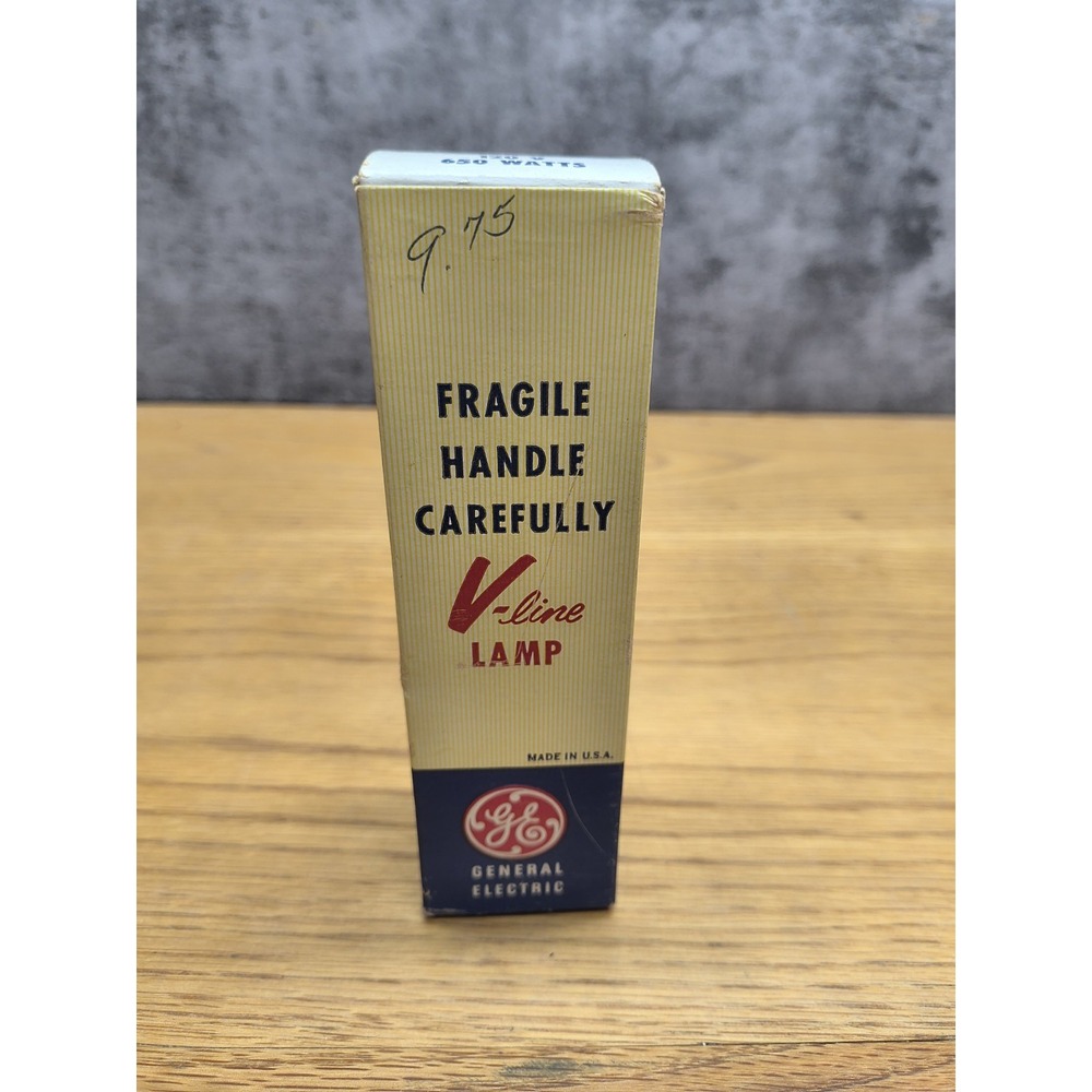 General Electric GE V-Line 120V 650 Watt Projection DWY Light Bulb